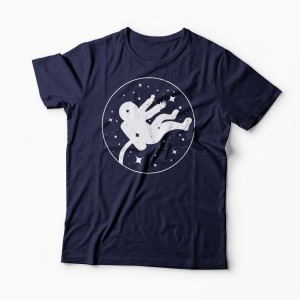 Tricou Astronaut No Gravity - Bărbați-Bleumarin