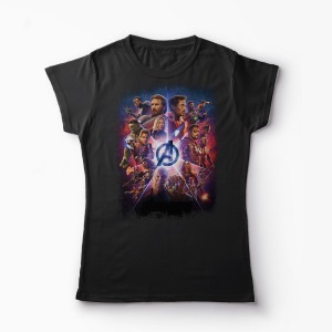 Tricou Avengers Infinity War  - Femei-Negru