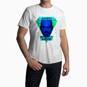 Tricou Barbati Personalizat Walter White Breaking Bad - Bărbați-Alb