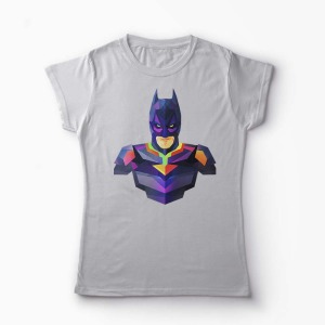 Tricou Batman Gotham Hero - Femei-Gri