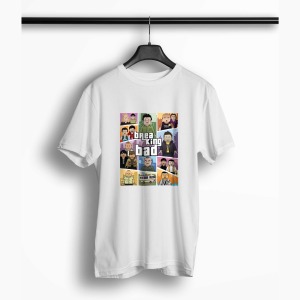 Tricou Breaking Bad Lego Gta Theme - Bărbați-Alb