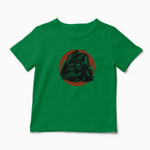 Tricou Casca Darth Vader - Star Wars - Copii-Verde