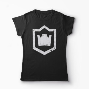 Tricou Clash Royale Logo - Femei-Negru