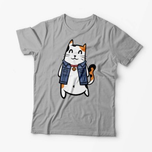 Tricou Cool Cat - Bărbați-Gri