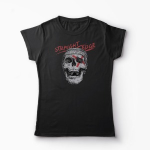 Tricou Craniu Edge - Femei-Negru