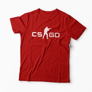 Tricou CS GO - Bărbați-Roșu