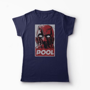 Tricou Deadpool 2 - Femei-Bleumarin