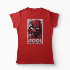 Tricou Deadpool 2 - Femei-Roșu