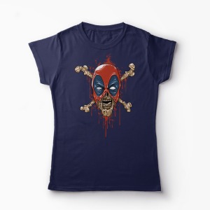 Tricou DeadZombie - Femei-Bleumarin