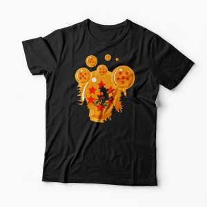 Tricou Dragon Ball Moon - Bărbați-Negru