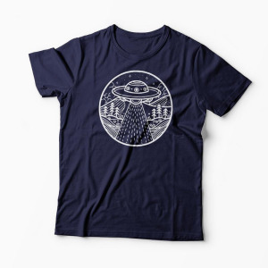 Tricou Extraterestru Ufo - Bărbați-Bleumarin