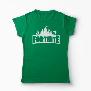 Tricou Fortnite - Femei-Verde