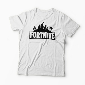 Tricou Fortnite - Bărbați-Alb