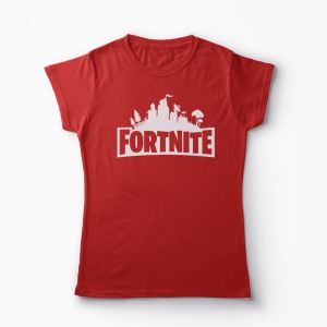 Tricou Fortnite - Femei-Roșu