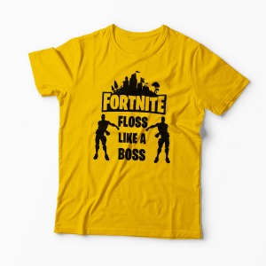 Tricou Fortnite Floss Like A Boss - Bărbați-Galben