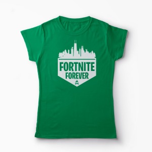 Tricou Fortnite Forever - Femei-Verde