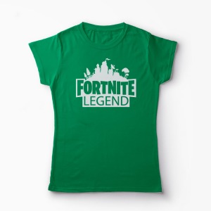 Tricou Fortnite Legend - Femei-Verde