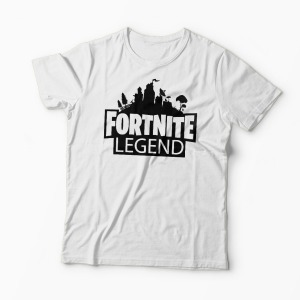 Tricou Fortnite Legend - Bărbați-Alb