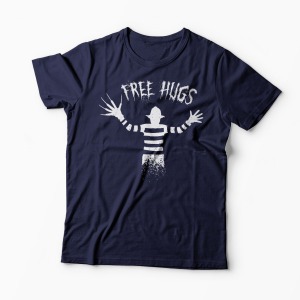 Tricou Freddy Krueger Free Hugs - Bărbați-Bleumarin