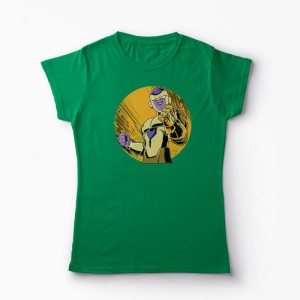 Tricou Frieza Gauntlet - Femei-Verde