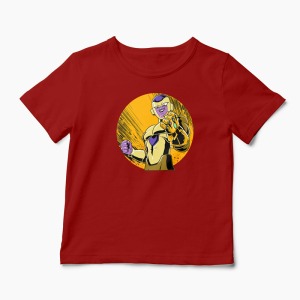 Tricou Frieza Gauntlet - Copii-Roșu