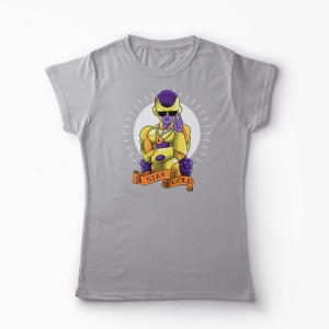 Tricou Frieza Gold - Femei-Gri