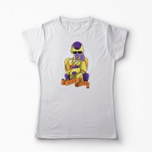 Tricou Frieza Gold - Femei-Alb