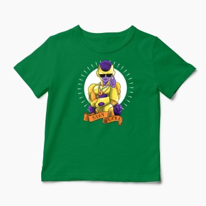 Tricou Frieza Gold - Copii-Verde