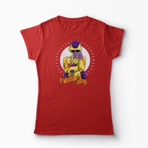 Tricou Frieza Gold - Femei-Roșu