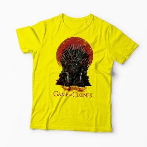 Tricou Game of Clones - Bărbați-Galben