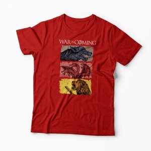 Tricou Game of Thrones - War is Coming - Bărbați-Roșu