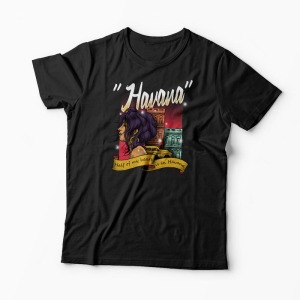 Tricou Havana In My Heart - Bărbați-Negru