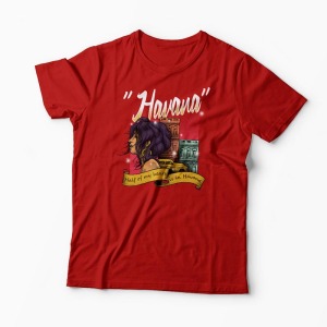 Tricou Havana In My Heart - Bărbați-Roșu