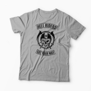 Tricou Hell Riders Got Your Way - Bărbați-Gri