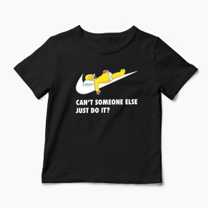 Tricou Homer - Can't Someone Else Just Do It - Copii-Negru