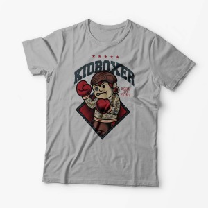 Tricou KidBoxer - Bărbați-Gri