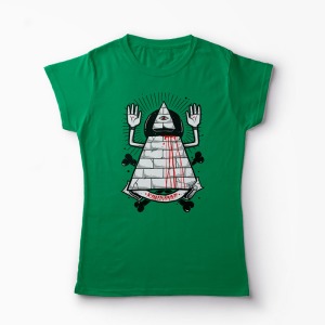 Tricou Killuminati - Femei-Verde