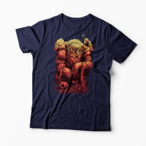 Tricou King Ape - Bărbați-Bleumarin