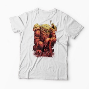 Tricou King Ape - Bărbați-Alb