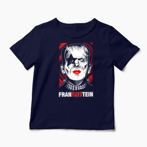 Tricou Kiss FranKISStein - Copii-Bleumarin