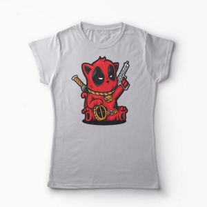 Tricou KittyPool - Femei-Gri