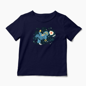 Tricou Lego Astronaut Spațiu - Copii-Bleumarin