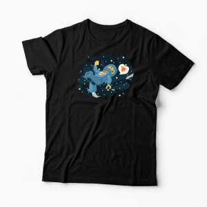 Tricou Lego Astronaut Spațiu - Bărbați-Negru