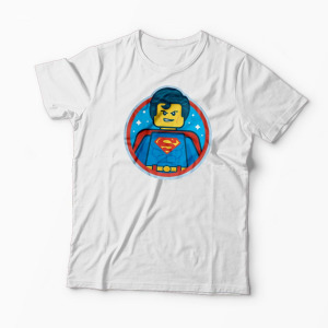 Tricou Lego Superman - Bărbați-Alb