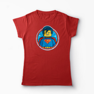 Tricou Lego Superman - Femei-Roșu