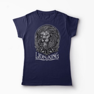 Tricou Lion King  - Femei-Bleumarin