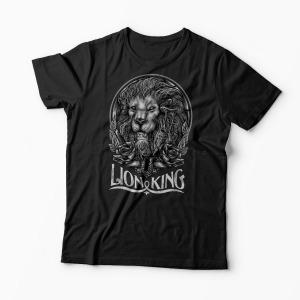 Tricou Lion King  - Bărbați-Negru