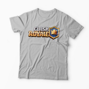 Tricou Logo Clash Royale - Bărbați-Gri