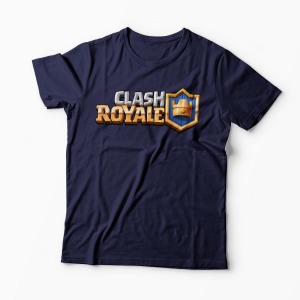 Tricou Logo Clash Royale - Bărbați-Bleumarin