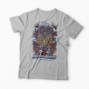 Tricou Los Luchadores - Luptatorii - Bărbați-Gri